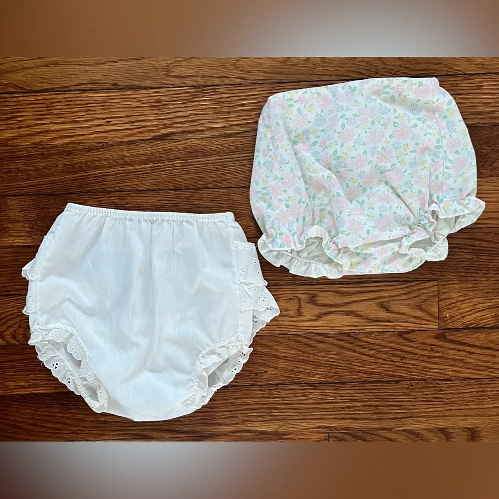 Vintage 80s Disposable/Cloth Diaper Covers Lot of 7 Multiple Sizes 3M - 18M